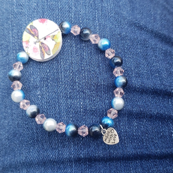 Floral Reversible Bracelet - Picture 1 of 2